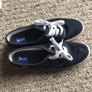 Navy Blue Keds- lightly worn